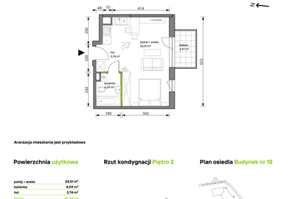 Mieszkanie w inwestycji: Trzcinowa Vita