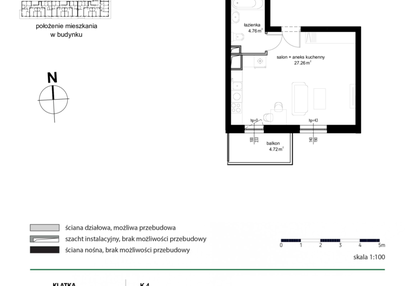 Mieszkanie w inwestycji: Kwietny Ogród
