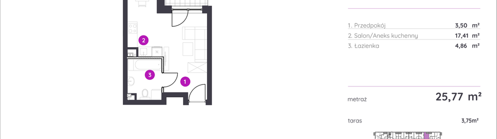 Mieszkanie w inwestycji: Murapol Osiedle Faktoria