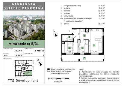 Mieszkanie w inwestycji: Osiedle Panorama Lublin