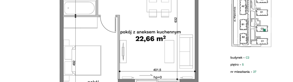 Mieszkanie w inwestycji: Forma Otwarta etap C