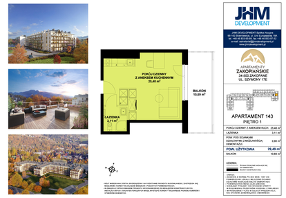 Mieszkanie w inwestycji: Apartamenty Zakopiańskie