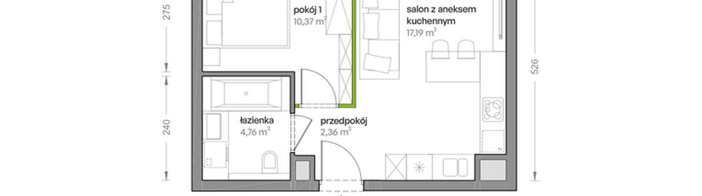 Mieszkanie w inwestycji: Ceglana Park