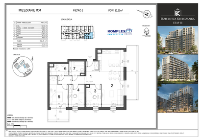 Mieszkanie w inwestycji: Dzielnica Kielczanka etap III