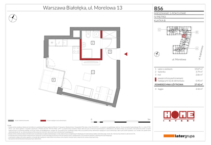 Mieszkanie w inwestycji: Przystań Żerań