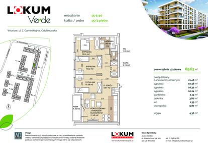 Mieszkanie w inwestycji: Lokum Verde etap III