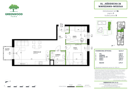 Mieszkanie w inwestycji: Greenwood Park