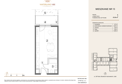 Mieszkanie w inwestycji: Waterlane Vibe