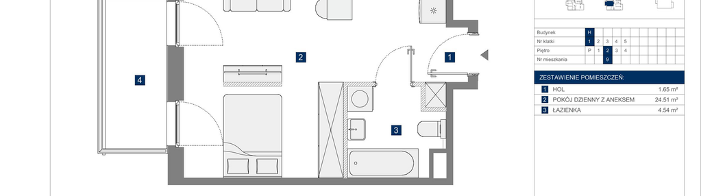 Mieszkanie w inwestycji: Apartamenty Park Matecznego Etap 2.2