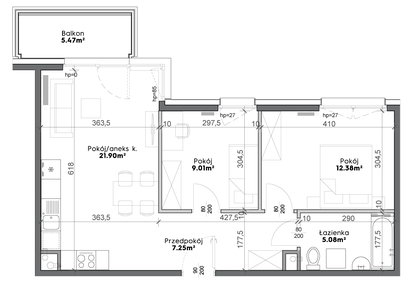 Mieszkanie w inwestycji: Slow City etap D