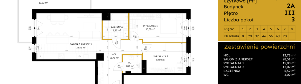 Mieszkanie w inwestycji: Corso etap 2