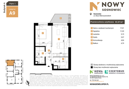 Mieszkanie w inwestycji: Nowy Sosnowiec