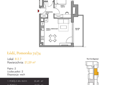 Mieszkanie w inwestycji: Melody Park