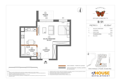 Mieszkanie w inwestycji: Apartamenty Rusałki
