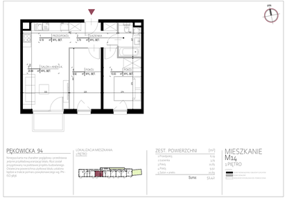 Mieszkanie w inwestycji: Pękowicka 94