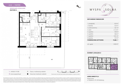 Mieszkanie w inwestycji: Wyspa Solna Etap III, budynek A