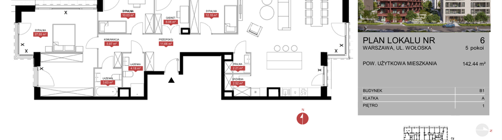 Mieszkanie w inwestycji: Modern Mokotów