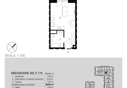 Mieszkanie w inwestycji: Modern Helenów