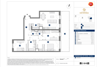 Mieszkanie w inwestycji: Apartamenty Park Matecznego Etap 1