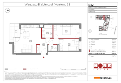Mieszkanie w inwestycji: Przystań Żerań