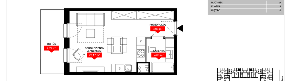 Mieszkanie w inwestycji: Osiedle Bociana 5