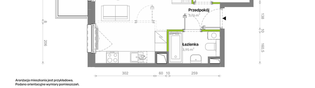 Mieszkanie w inwestycji: Południe Vita