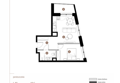 Mieszkanie w inwestycji: Katowicka Residence