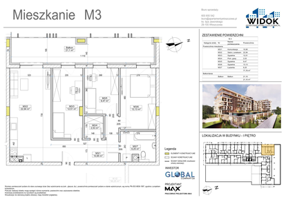 Mieszkanie w inwestycji: Apartamenty Widok Włoszczowa