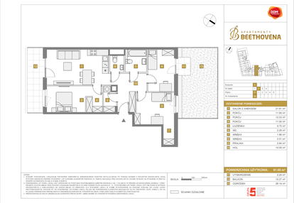 Mieszkanie w inwestycji: Apartamenty Beethovena