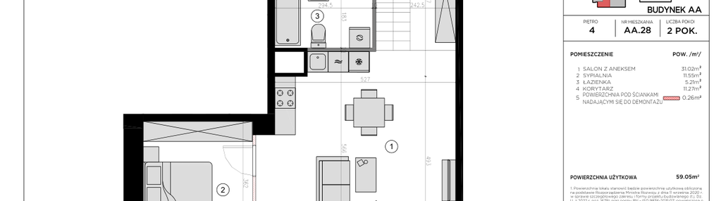 Mieszkanie w inwestycji: Strefa PROGRESS