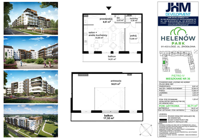 Mieszkanie w inwestycji: Helenów Park