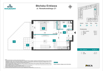 Mieszkanie w inwestycji: Błońska Enklawa