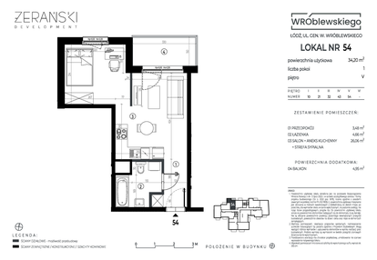 Mieszkanie w inwestycji: Wróblewskiego
