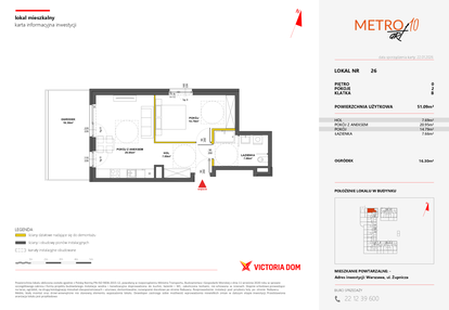 Mieszkanie w inwestycji: Metro Art 10