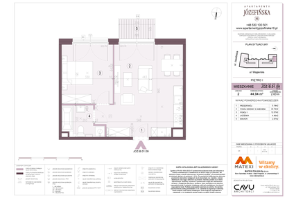 Mieszkanie w inwestycji: Apartamenty Józefińska