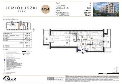 Mieszkanie w inwestycji: Jemiołuszki Park etap 2