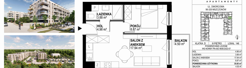 Mieszkanie w inwestycji: Nova Dworcowa