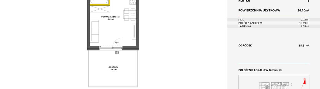 Mieszkanie w inwestycji: Metro Art 6