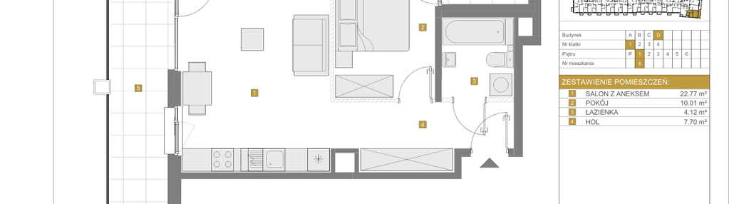 Mieszkanie w inwestycji: Apartamenty Rudnickiego