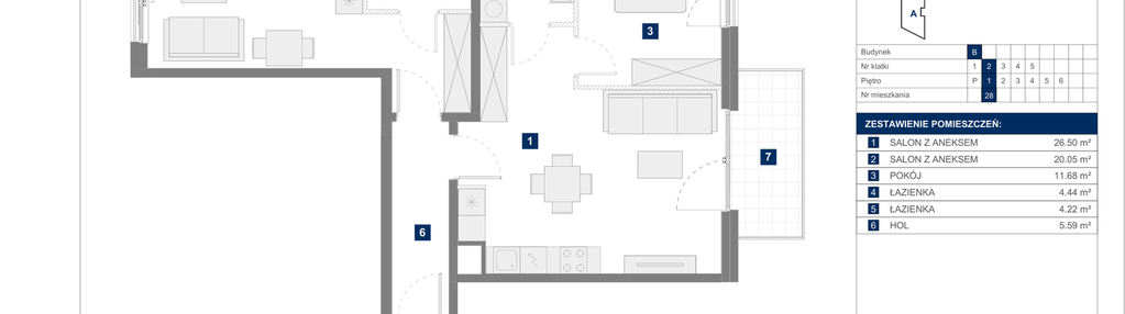 Mieszkanie w inwestycji: Apartamenty Park Matecznego Etap 1