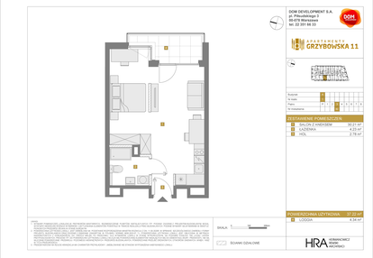 Mieszkanie w inwestycji: Apartamenty Grzybowska 11