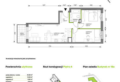 Mieszkanie w inwestycji: Trzcinowa Vita
