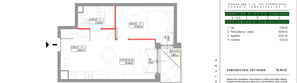 Mieszkanie w inwestycji: Grunwald Między Drzewami etap III