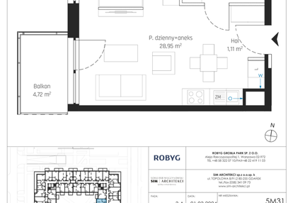 Mieszkanie w inwestycji: Nadmotławie Apartments etap J