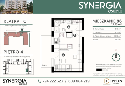 Mieszkanie w inwestycji: SYNERGIA