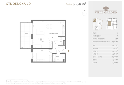 Mieszkanie w inwestycji: Ville Garden