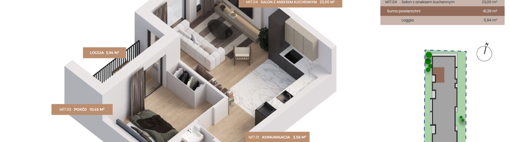 Mieszkanie w inwestycji: Apartamenty Częstochowska