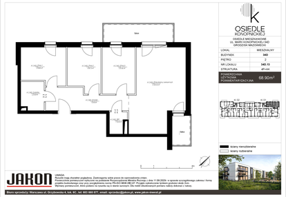 Mieszkanie w inwestycji: Osiedle Konopnickiej