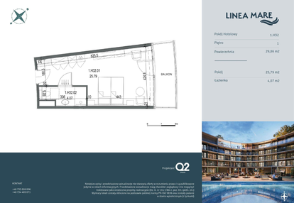 Mieszkanie w inwestycji: Linea Mare - apartamenty inwestycyjne