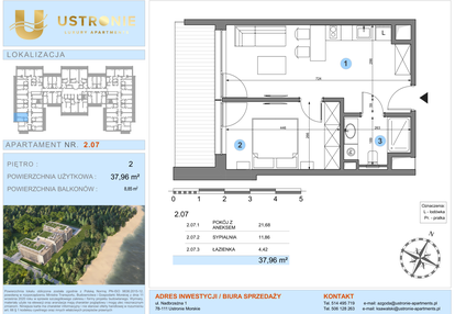 Mieszkanie w inwestycji: Ustronie Luxury Apartments